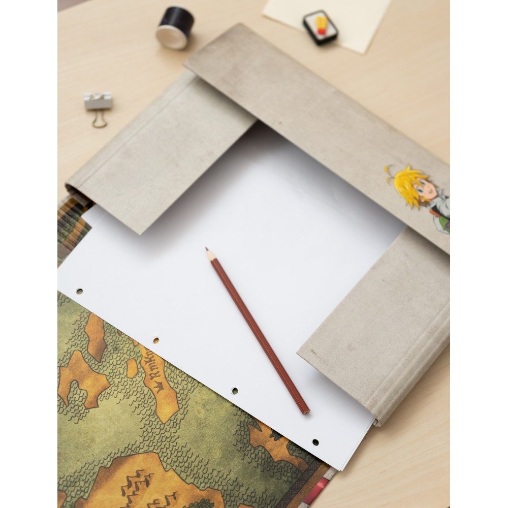 Grupo Erik The Seven Deadly Sins - The Seven Deadly Sins Flap Folder Elastomap - Multicolours